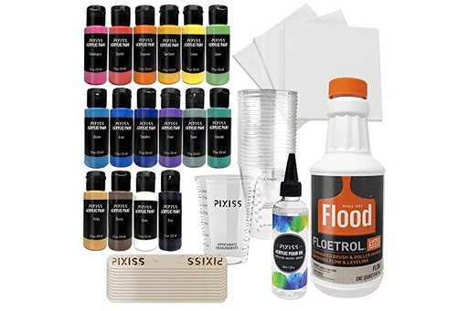 Acrylic Paint Pouring Kit - 61pc. — Grand River Art Supply